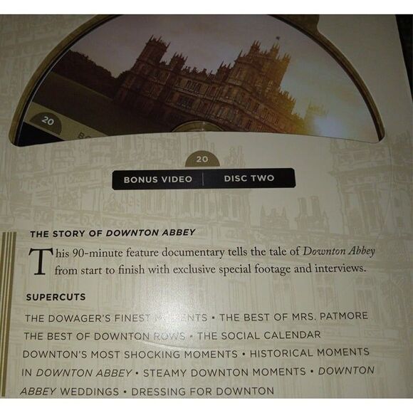 5/$25 Downton Abbey Limited Collector’s Set Replacement CD Bonus Video #2 - Picture 1 of 2
